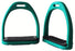Horse Saddle English Composite Light Weight Stirrups 4-1/2" Wide 51113