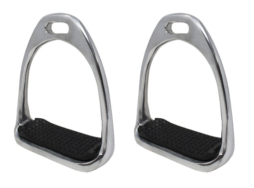 Horse English 4-3/4" W Stainless Steel Lightweight Fillis Irons Stirrups 51117