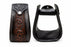 Horse Saddle Stirrups Horse Western 5" Wide Saddle Antique Floral Tooled Leather Covered Stirrups 51173AT