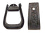 Horse Western Saddle Tack Floral Hand Tooled Leather Covered Stirrups 51173