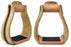 Horse 5-3/4" Wide Horse Western Saddle Rawhide Leather Covered Roper Stirrups 51175W