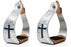 Horse Horse Saddle Stirrups Western Aluminium Twisted Engraved Rhinestone Cross 51189TR