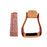 Horse Western 5" Wide Bronze Engraved Aluminum Slanted Angled Show Stirrups 51194BZ