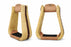 Horse Saddle 5" Wide Western Rawhide Covered Saddle Stirrups Tack 51217TN