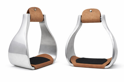 Horse Saddle Western Stirrups Light weight Aluminum 6" Wide ROPER Stirrups 51219