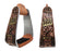 Horse Western 5" Wide Rodeo Engraved Aluminum Angled Show Stirrups 51260