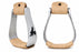 Horse Saddle Western Lightweight Aluminum Saddle Stirrups Barrel Racer Leather Tread 5131L