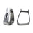 Challenger Western Angled Aluminum Saddle Roper Stirrups Black Cross 5132
