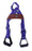 Horse Western Purple Nylon Adjustable Saddle Youth Rider Kids Buddy Stirrups 5159