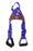 Horse Western Purple Nylon Adjustable Saddle Youth Rider Kids Buddy Stirrups 5159