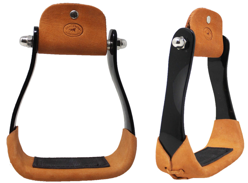 Horse 4-3/4" Western Saddle Barrel Racing Lightweight Aluminium Stirrups 5181