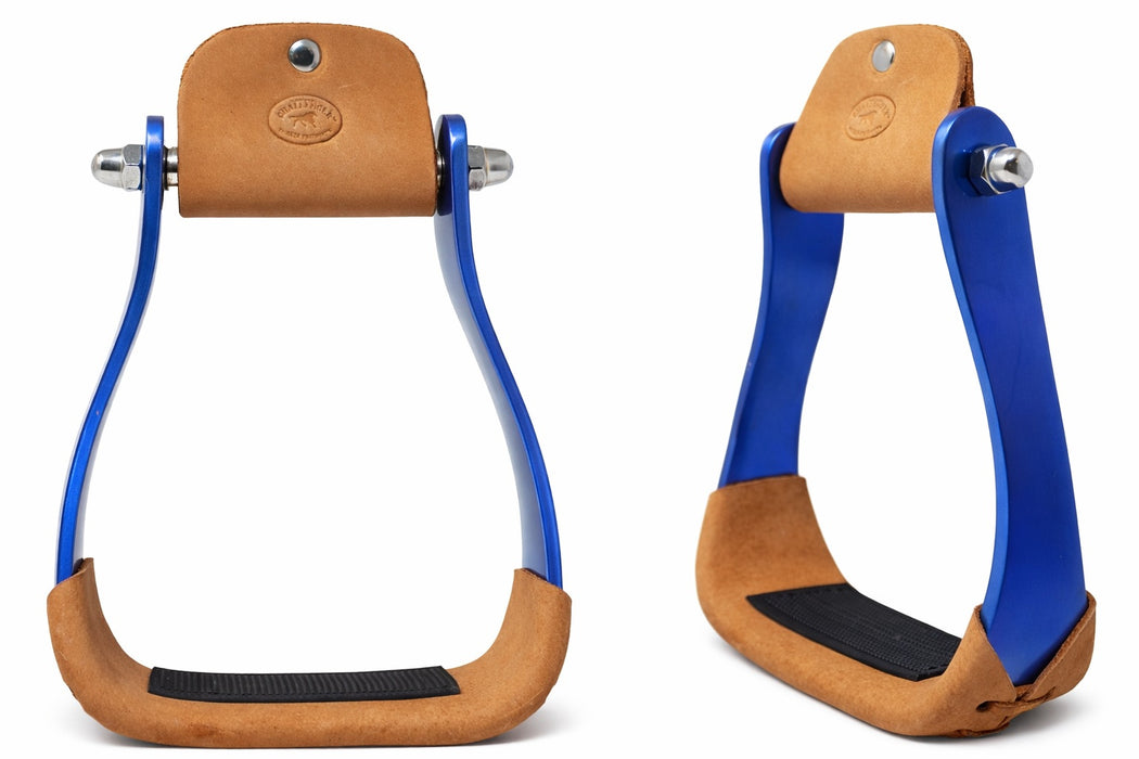 Horse 4-3/4" Western Saddle Barrel Racing Lightweight Aluminium Stirrups 5181