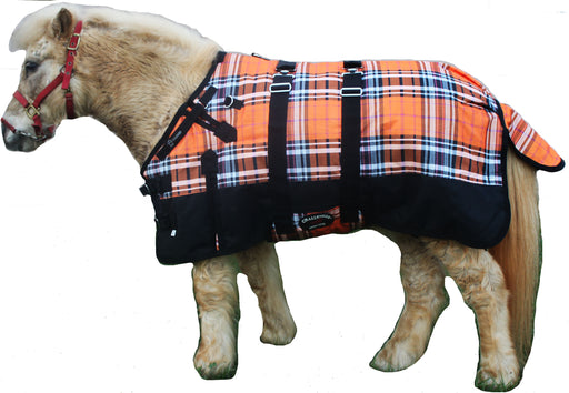 1200D Miniature Weanling Donkey Pony Horse Foal Winter Blanket Orange 51970B