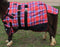 1200D Miniature Weanling Donkey Pony Horse Foal Winter Blanket Red Plaid 51972B