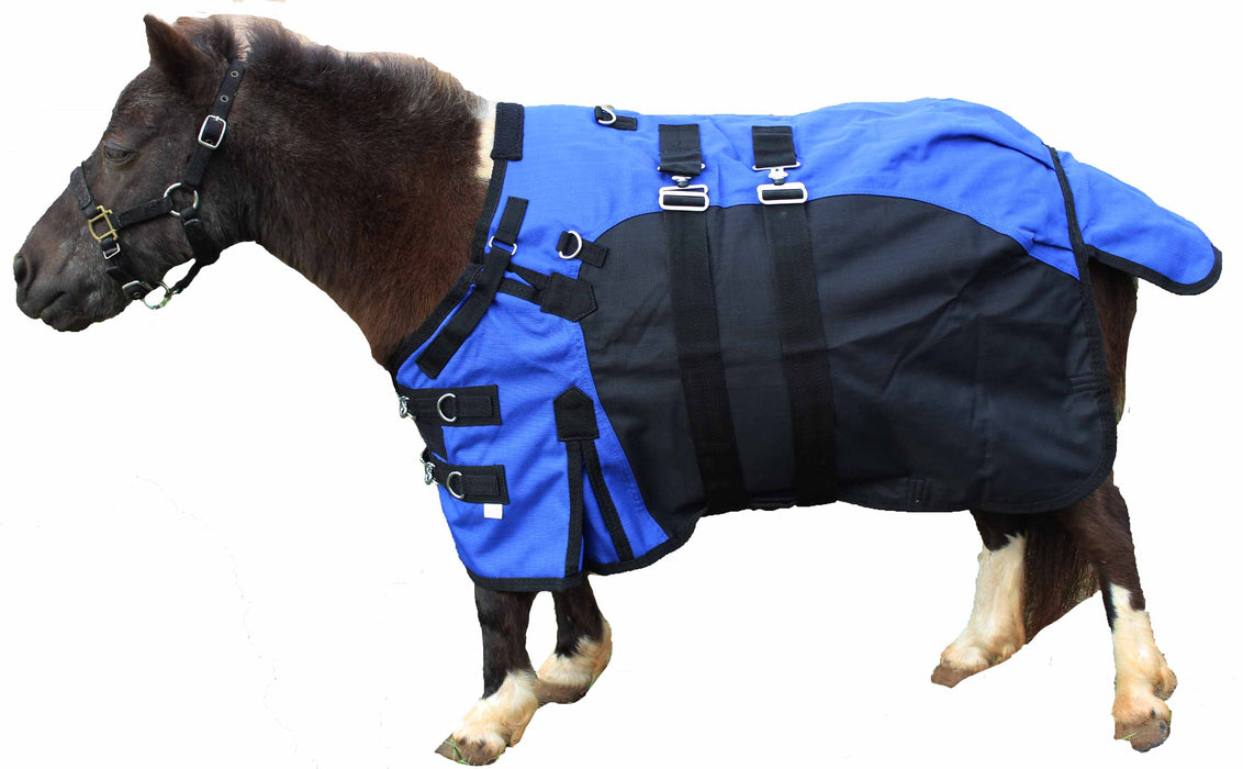 1200D Miniature Weanling Donkey Pony Horse Foal Winter Turnout Waterproof Breathable Blanket Pink 51975