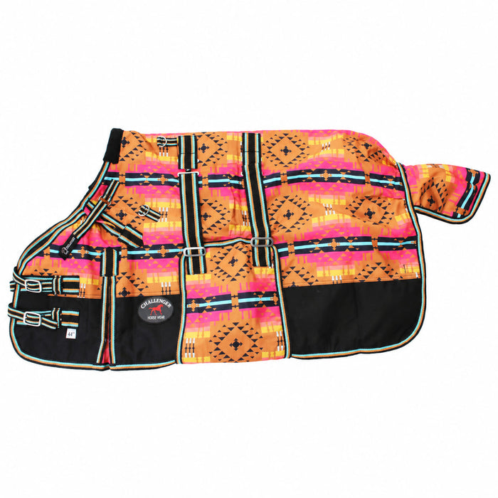 Challenger 1200D Miniature Weanling Donkey Pony Horse Foal Winter Blanket250g Poly-Fill 519Prints