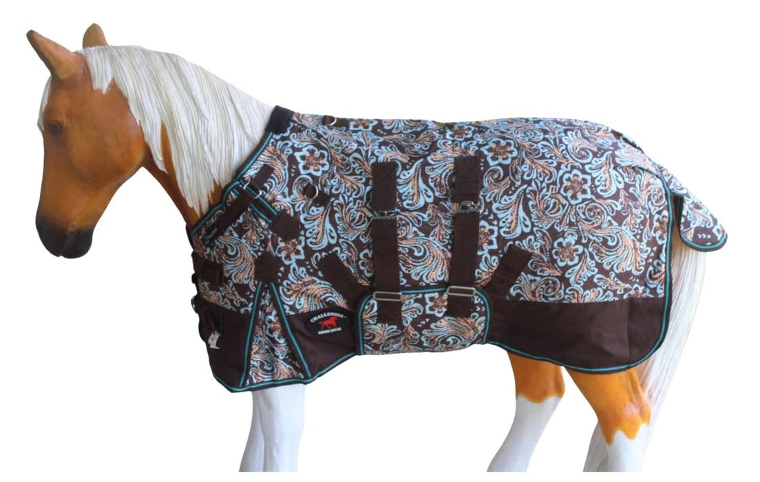 1200D Miniature Weanling Pony Foal Horse Winter Blanket Bellyband 519Blanket