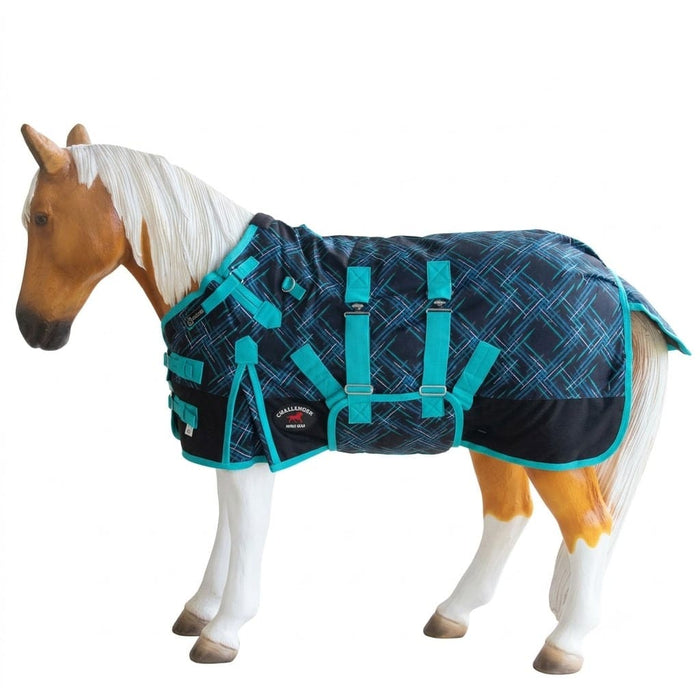 Challenger 1200D Miniature Weanling Donkey Pony Horse Foal Winter Blanket250g Poly-Fill 519Prints
