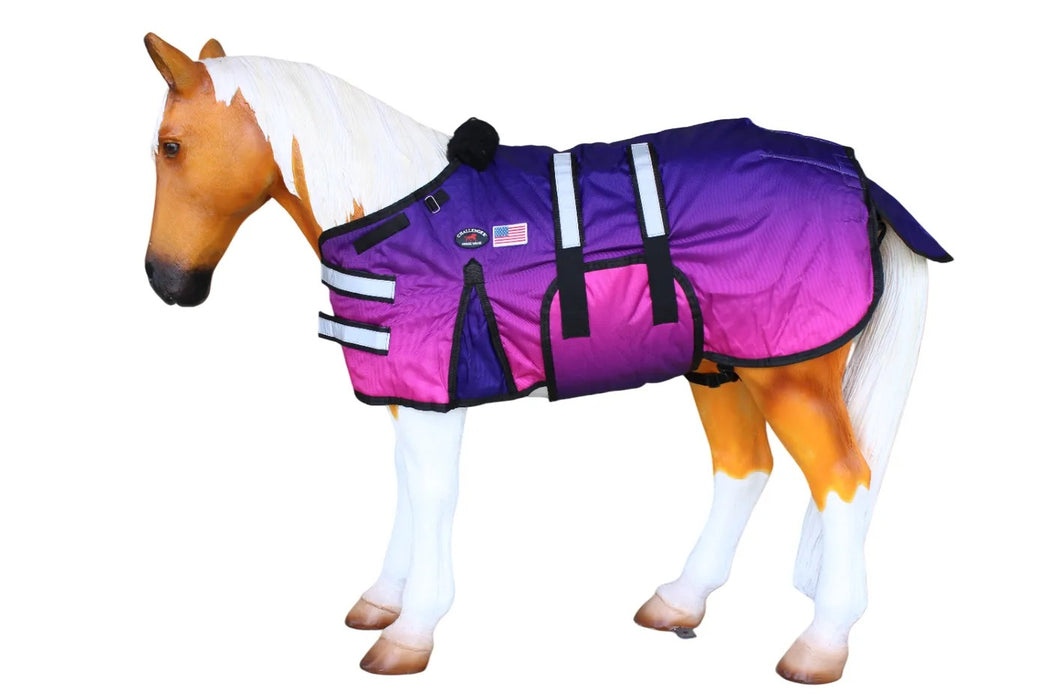 1680D Miniature Foal Pony Donkey Weanling Winter Blanket  Waterproof, Breathable, Heavy-Duty Ripstop