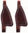 Horse Western Leather Replacement Saddle Fenders Pair 52Fender