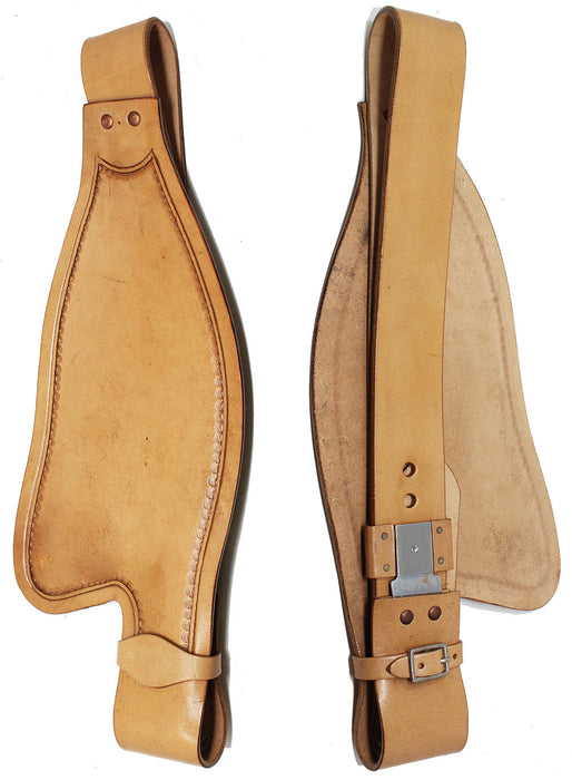 Horse Western Adult Tooled Leather Replacement Saddle Fender Pair 5214TN