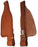 Horse Western Adult Tooled Leather Replacement Saddle Fender Pair 5215DT