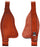 Horse Western Adult Tooled  Tan Leather Replacement Saddle Fenders 5216DT