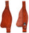 Horse Western Adult Tooled  Tan Leather Replacement Saddle Fenders 5217DT
