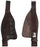 Horse Western Adult Tooled  Brown Leather Replacement Saddle Fenders 5219