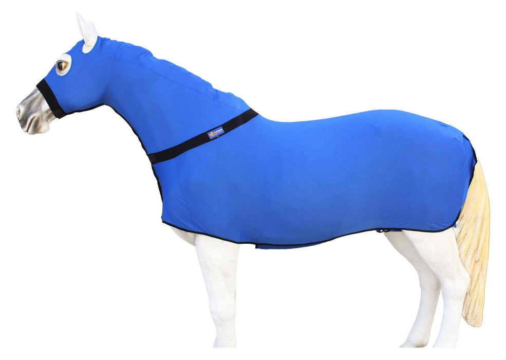 Large Horse Comfort Stretch  Full Body Sheet Slinky Sleazy Neck