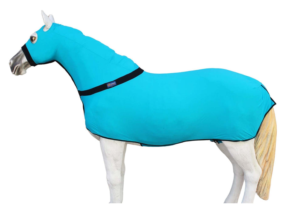 Large Horse Comfort Stretch  Full Body Sheet Slinky Sleazy Neck