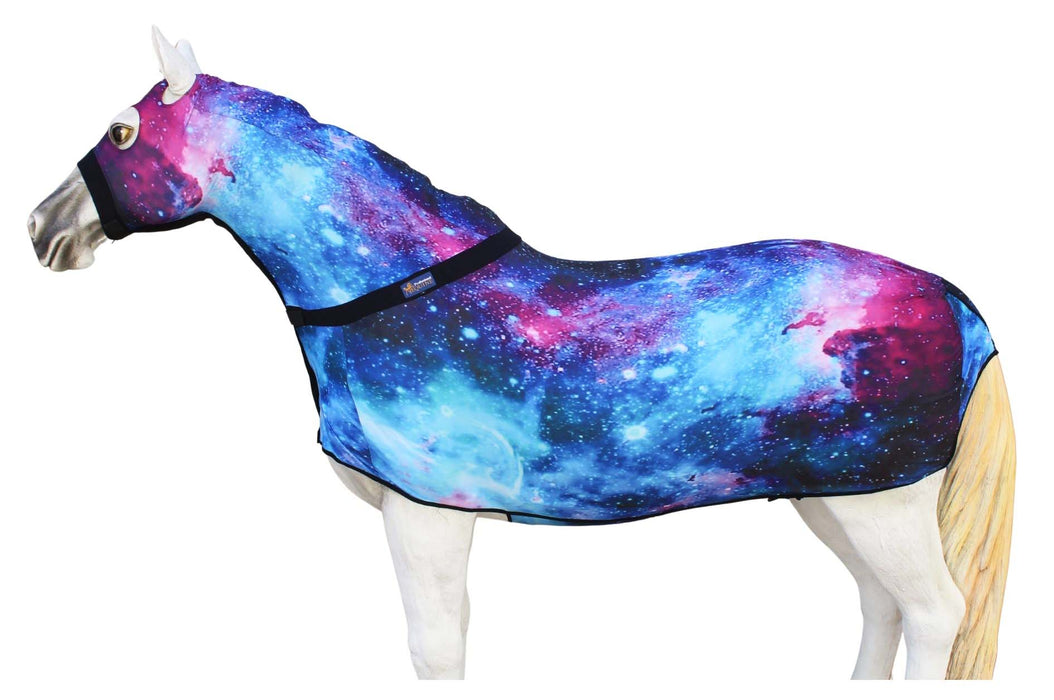 Horse Medium Horse Comfort Stretch  Full Body Neck Sheet Slinky Sleazy Pink