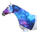 Horse Comfort Stretch Spandex Hood Neck Cover Slinky Sleazy 521MWHoodPrint