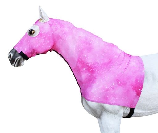 Horse Comfort Stretch Spandex Hood Neck Cover Slinky Sleazy 521MWHoodPrint
