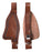 Horse Western Adult Tooled Leather Replacement Saddle Fender Pair 5221