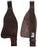 Horse Western Adult Tooled  Brown Leather Replacement Saddle Fenders 5228DB