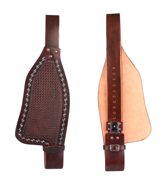 Western Adult Genuine Leather Replacement Saddle Fenders Best 52