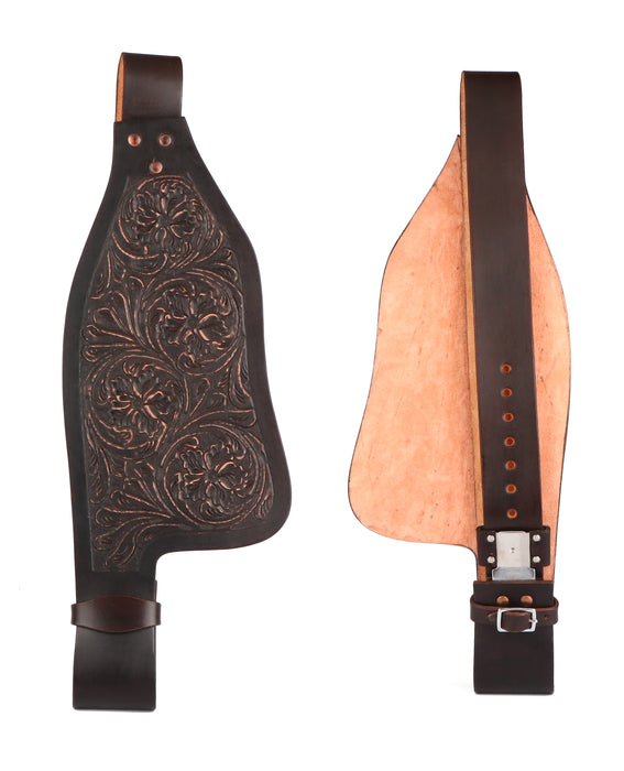 Western Adult Genuine Leather Replacement Saddle Fenders Best 52