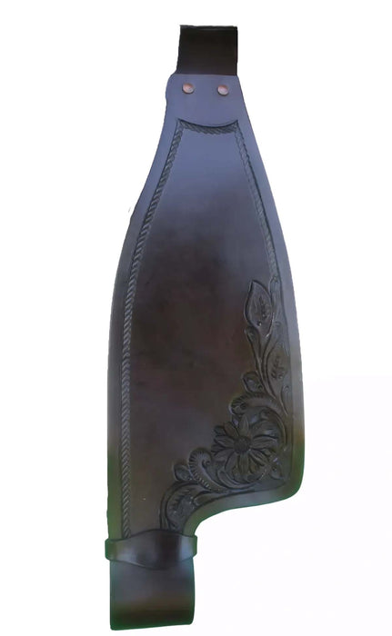 Horse Horse Western Adult Floral Leather Replacement Saddle Fenders 5259