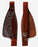 Horse Western Adult Floral Tooled Leather Replacement Saddle Fenders Light Brown 5268LB