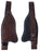Western Roughout Leather Turquoise Buckstitch Replacement Saddle Fenders 5269TR