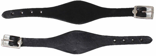 Horse Western Saddle Fender Replacement Contoured Hobble Strap Black 52HS02BK