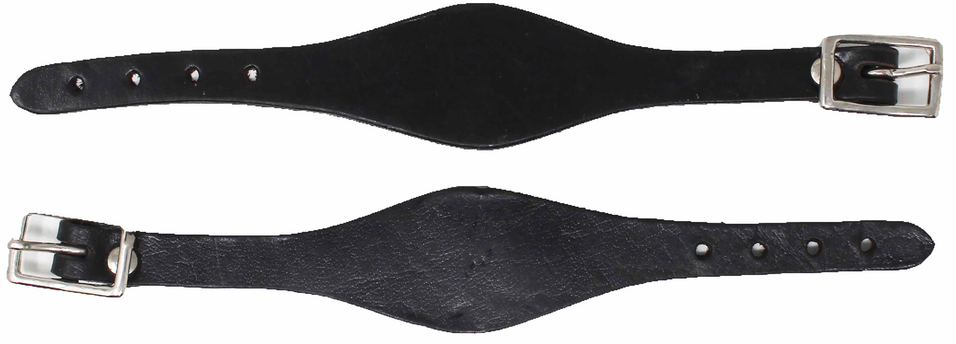 Horse Western Saddle Fender Replacement Contoured Hobble Strap Black 52HS02BK