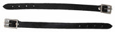 Horse Western Saddle Fender Replacement Contoured Hobble Strap Black 52HS03