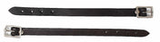 Horse Western Saddle Fender Replacement Contoured Hobble Strap Black 52HS03
