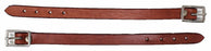 Horse Western Saddle Fender Replacement Contoured Hobble Strap Black 52HS03