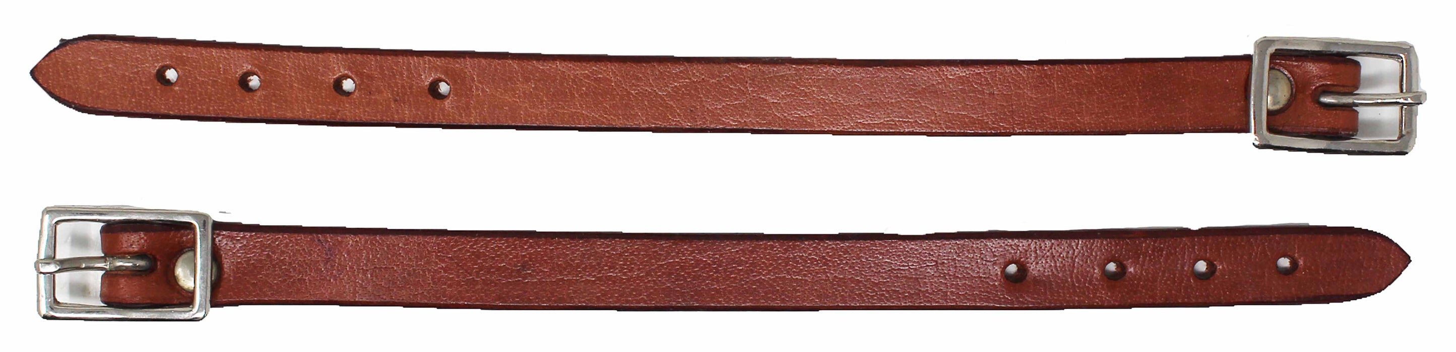 Horse Western Saddle Fender Replacement Contoured Hobble Strap Black 52HS03