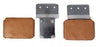 3" Blevins Buckle Set (2-Pack) – Tan Leather Covered Saddle Buckles | Western Tack Replacement Hardware | 52HS04TN
