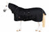 60" Challenger 1200D Heavy-Weight Winter Turnout Horse Blanket Combo Neck Black/Turquoise