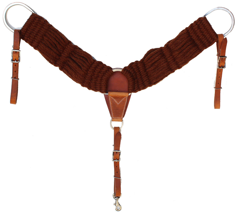 Western Mohair 25-Strand Two-Tone Breast Collar Uptugs